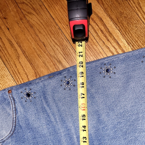 💥💥RE/DONE STUDDED 70S LOOSE FLARE💥💃😍 - Picture 8 of 11